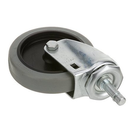 RUBBERMAID Caster, Stem(4"Od, Swvl, Gray) For  - Part# Rbmd3355L6 RBMD3355L6